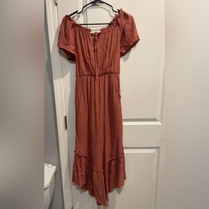 Lush Terracotta jumpsuit